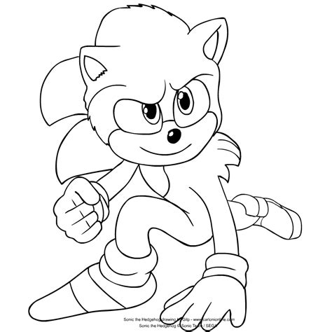 dibujos sonic para imprimir